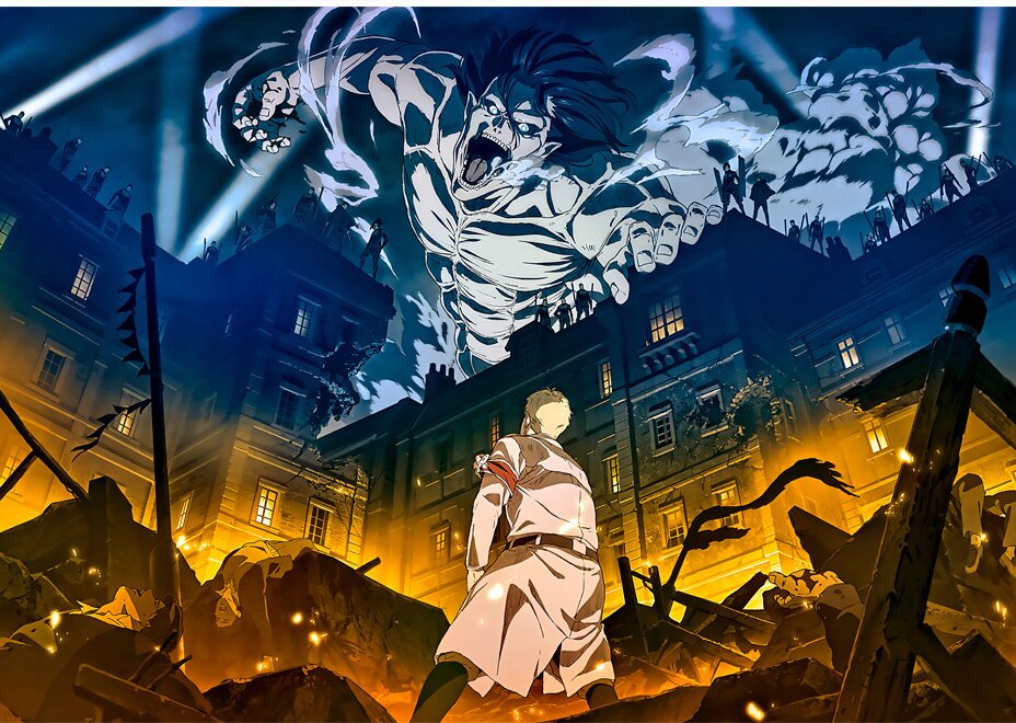 Плакаты A3 Attack on Titan / Атака Титанов 010