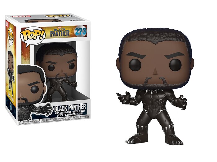 Фігурка-башкотряс Funko Чорна Пантера (Фільм) | Black Panther (Movie)