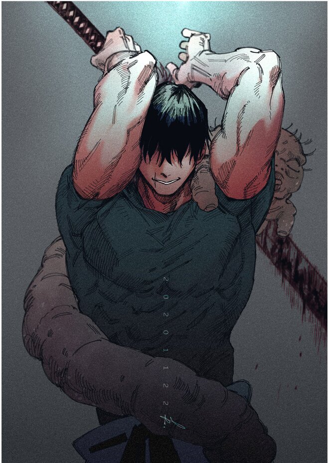 Плакаты A3 Jujutsu Kaisen / Магическая битва 017