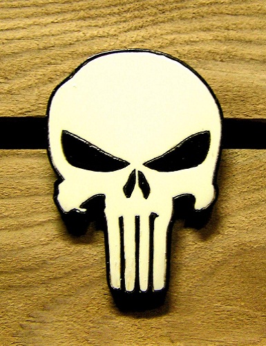Дерев'яний значок Каратель | Punisher