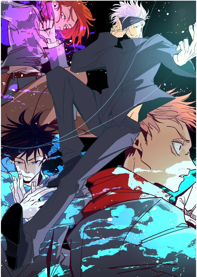 Плакаты A3 Jujutsu Kaisen / Магическая битва 022