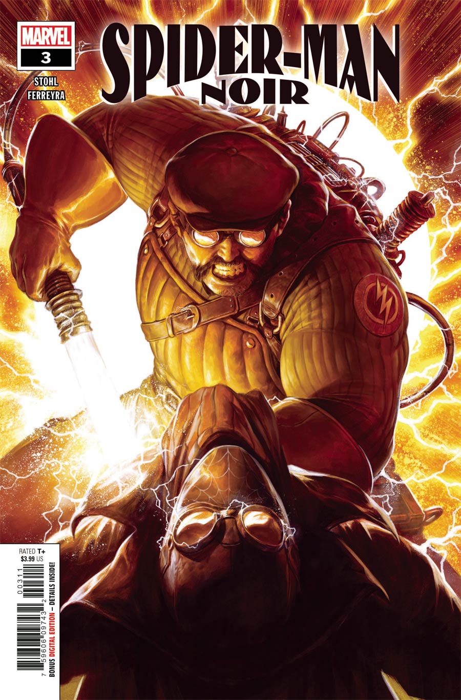 Spider-Man Noir #3 Cover A Regular Dave Rapoza Cover