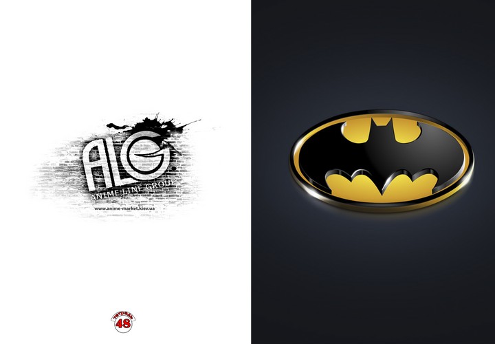Batman тетрадь на скобе