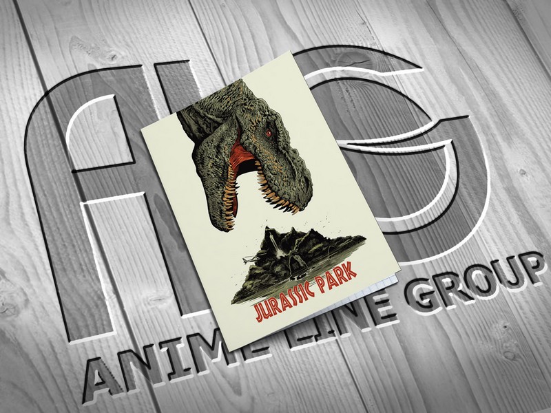 Jurassic Park зошит на скобі