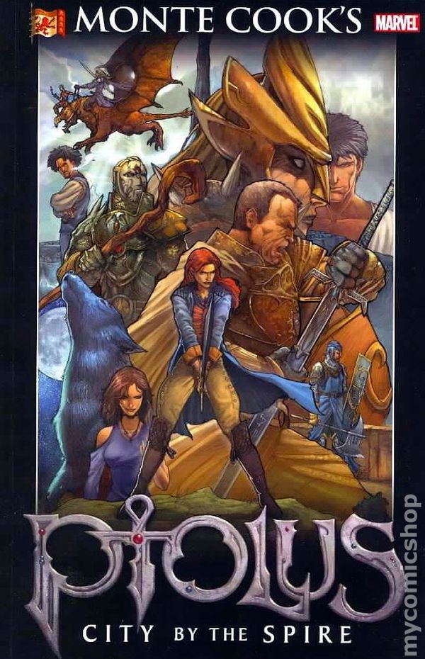 Monte Cook's Ptolus: City by the Spire (мягкая обложка)