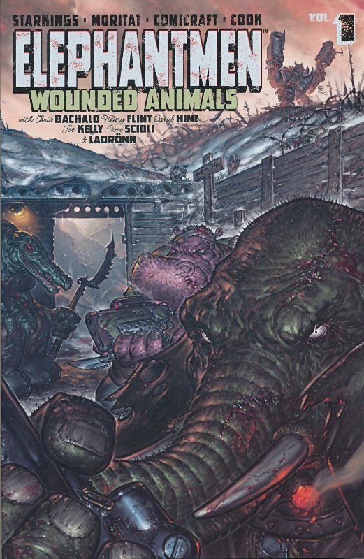 Elephantmen Volume 1: Wounded Animals (мягкая обложка)