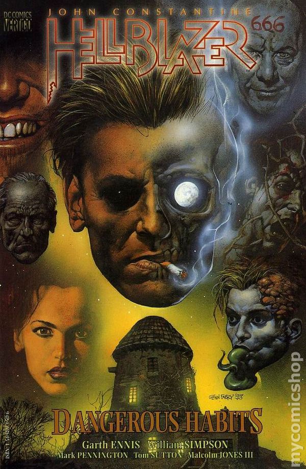 John Constantine, Hellblazer: Dangerous Habits  (мягкая обложка)