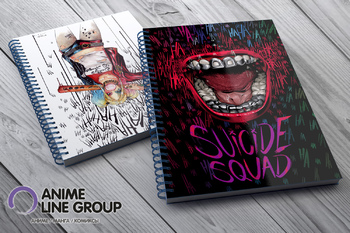 Скетчбук Suicide Squad