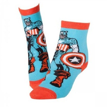 Офіційні шкарпетки Bioworld Капітан Америка | Captain America