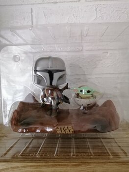 Диорама Funko Мандалорец и Дитя Звёздные Войны | The Mandalorian with The Child Star Wars [#390]