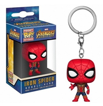 Брелок-фігурка Funko Залізний Павук (Війна Безмежності) | Iron Spider (Infinity War)