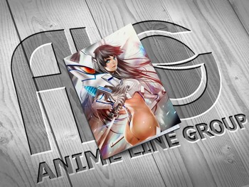 Anime тетрадь на скобе
