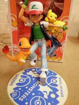 Фігурка Pokemon Ash Ketchum Pikachu Charmander | Pokemon