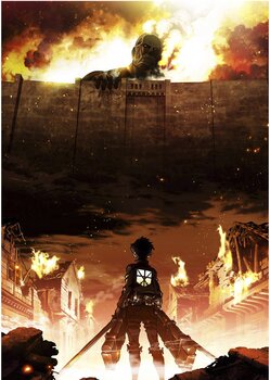 Плакати А3 Attack on Titan / Атака Титанів 022