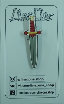 Дерев’яний значок Клеймор / Claymore Sword