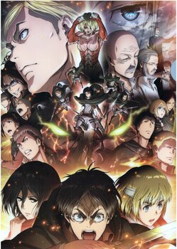 Плакати А3 Attack on Titan / Атака Титанів 013