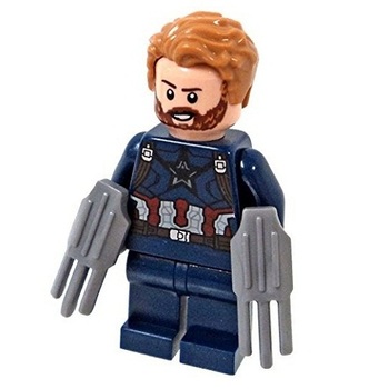 Мініфігурка Капітан Америка (Війна Безмежності) | Captain America (Infinity War)