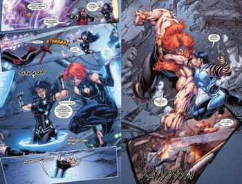 Всесвіт DC Rebirth. Титани # 10; Червоний Ковпак і Ізгої # 5 (Сингл)