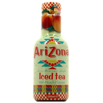 AriZona Чай Персик (пляшка 500 мл)