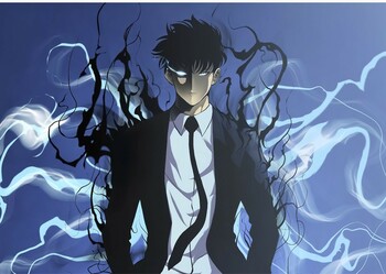 Плакаты A3 Solo Leveling / Только я возьму новый уровень 001