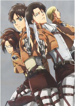 Плакаты A3 Attack on Titan / Атака Титанов 021