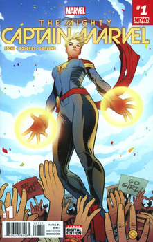 The Mighty Captain Marvel # 1 Cover A Regular Elizabeth Torque Cover (Marvel Now Tie-In)