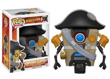 Фігурка Funko Імператор Желізяка | Emperor Claptrap Borderlands
