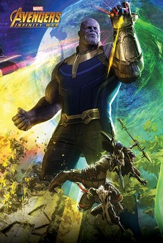 Официальный постер Война Бесконечности | Infinity War