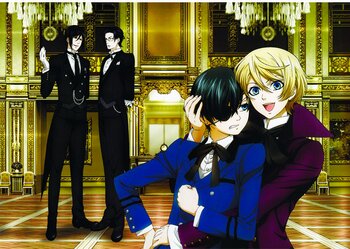 Плакати А3 Black Butler / Темний дворецький 001