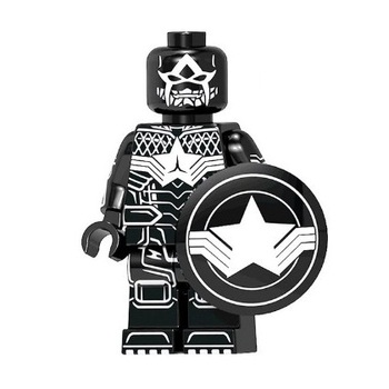 Мініфігурка Веномізірованний Капітан Америка | Venomized Captain America