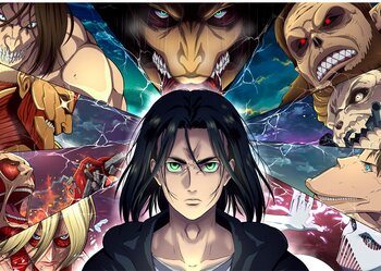 Плакати А3 Attack on Titan / Атака Титанів 008