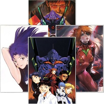 Плакаты A3 Evangelion / Евангелион 009