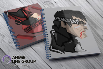 Скетчбук The Punisher | Daredevil