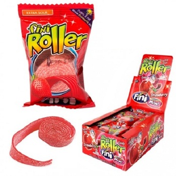 Жувальна цукерка Fini Roller Полуниця