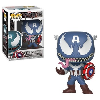 Фігурка-башкотряс Funko Веномізований Капітан Америка | Venomized Captain America
