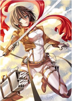 Плакаты A3 Attack on Titan / Атака Титанов 015