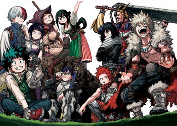 Плакати А3 Boku no Hero Academia / Моя Академія 003