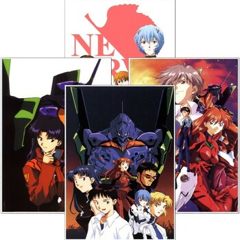 Постеры А3 Evangelion / Евангелион 008