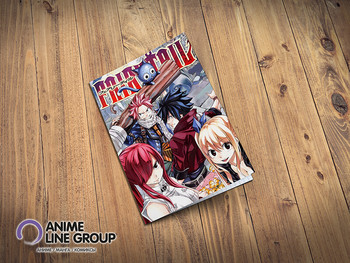 Fairy Tail тетрадь на скобе