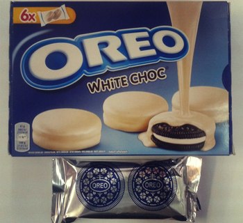Печиво Oreo з білим шоколадом (мала упаковка) 41 г.