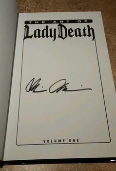 The Art of Lady Death. Vol. 1 HC (с автографом)