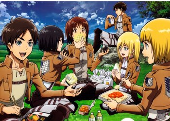 Плакати А3 Attack on Titan / Атака Титанів 011