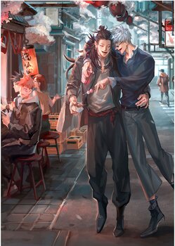 Плакаты A3 Jujutsu Kaisen / Магическая битва 039