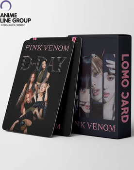 Ломо Карты Lomo Card Blackpink Pink Venom 50 штук