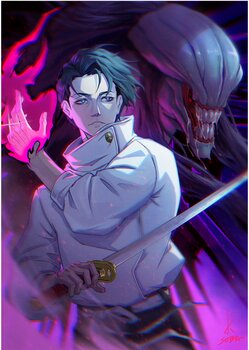 Плакати А3 Jujutsu Kaisen / Магічна битва 035