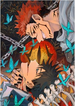 Плакаты A3 Jujutsu Kaisen / Магическая битва 032
