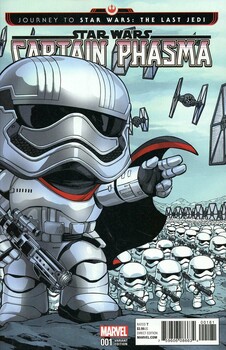 Journey to Star Wars: The Last Jedi. Captain Phasma # 1 Cover D Variant Diego Olortegui Funko Cover
