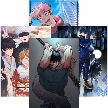 Плакаты A3 Jujutsu Kaisen / Магическая битва 017