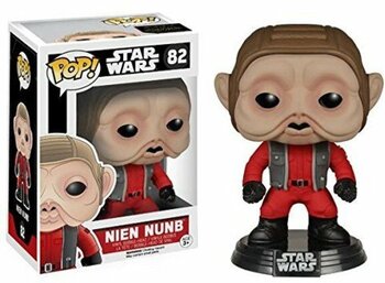 Фігурка-башкотряс Funko Ніен Нунб Зоряні Війни | Nien Nunb Star Wars