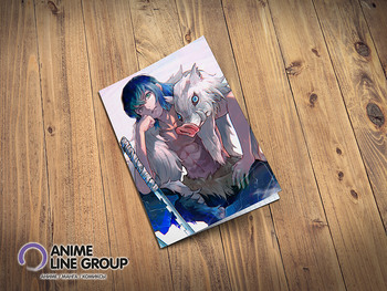Тетрадь на скобе Клинок, рассекающий демонов | Kimetsu no Yaiba | Demon Slayer